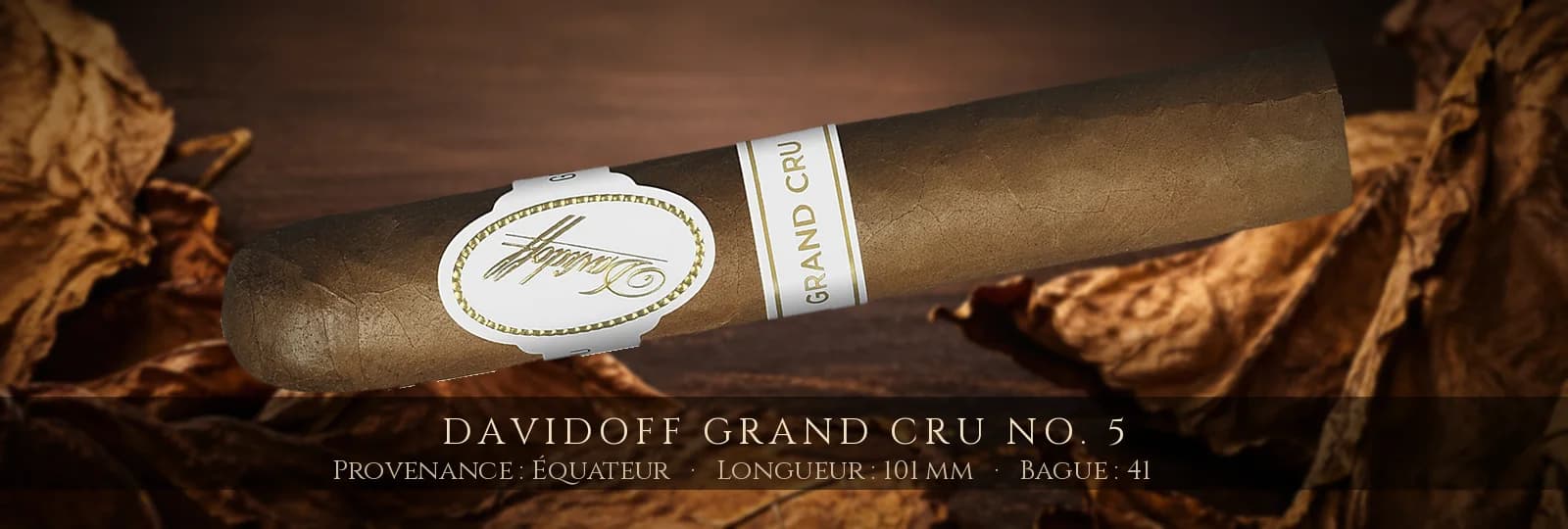 Davidoff Grand Cru No. 5 — Davidoff — Équateur