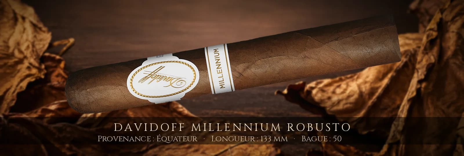 Davidoff Millennium Robusto — Davidoff — Équateur