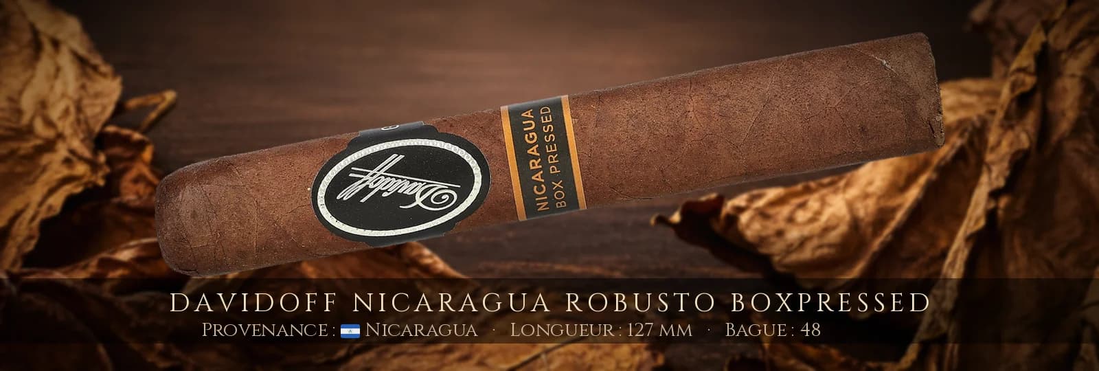 Davidoff Nicaragua Robusto Boxpressed — Davidoff — Nicaragua