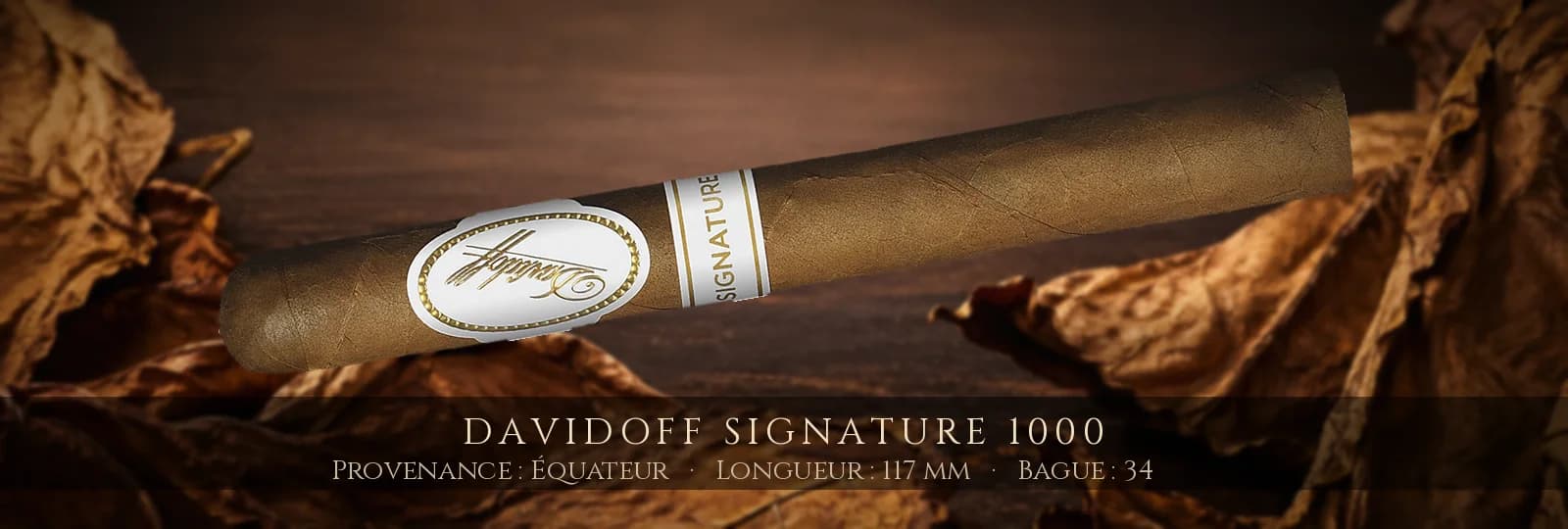 Davidoff Signature 1000 — Davidoff — Équateur