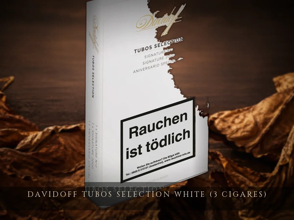 Davidoff Tubos Selection White (3 cigares) — Davidoff