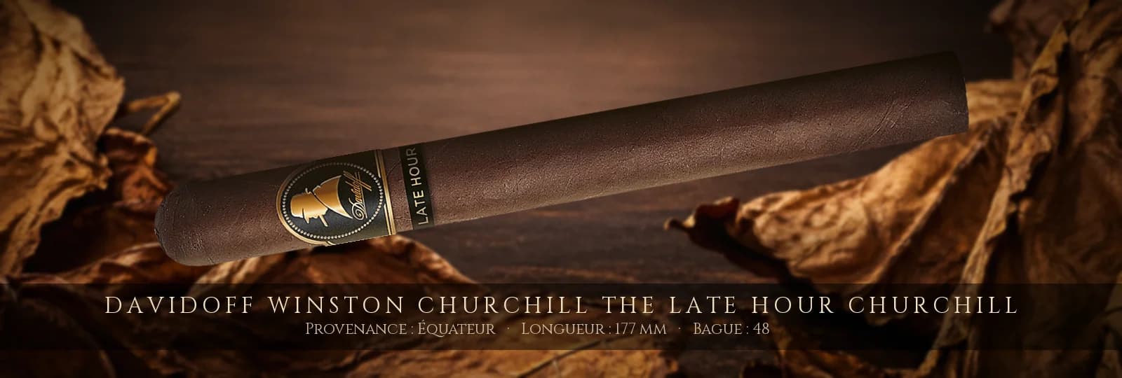 Davidoff Winston Churchill The Late Hour Churchill — Davidoff — Équateur