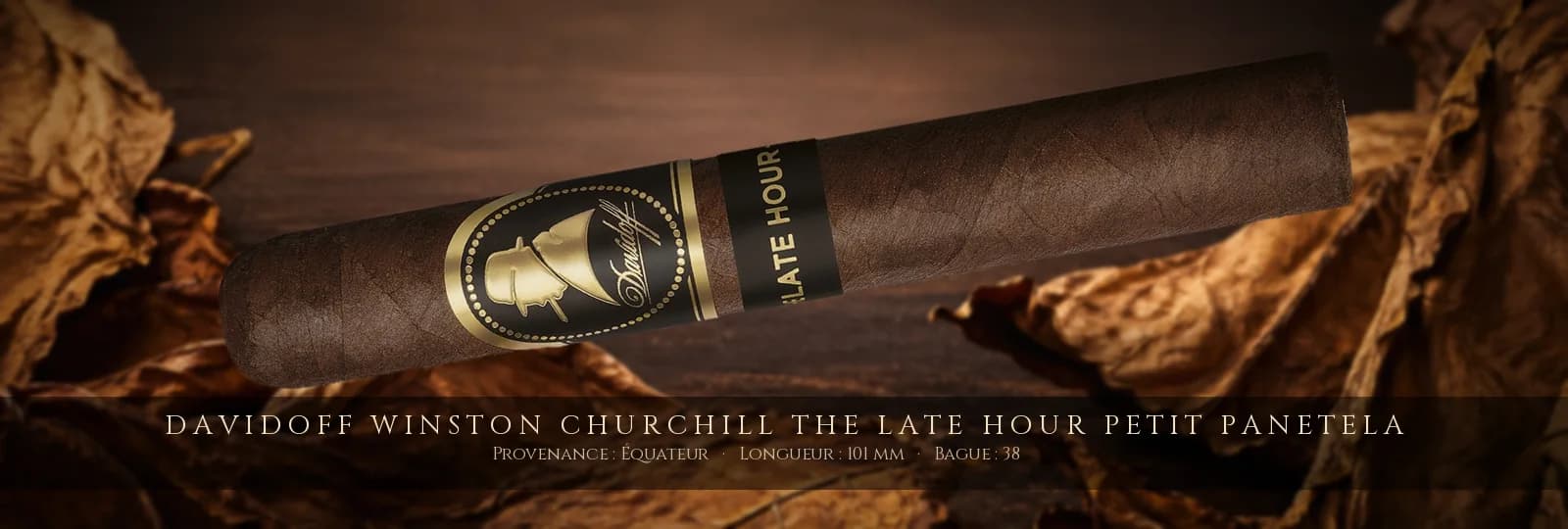 Davidoff Winston Churchill The Late Hour Petit Panetela — Davidoff — Équateur