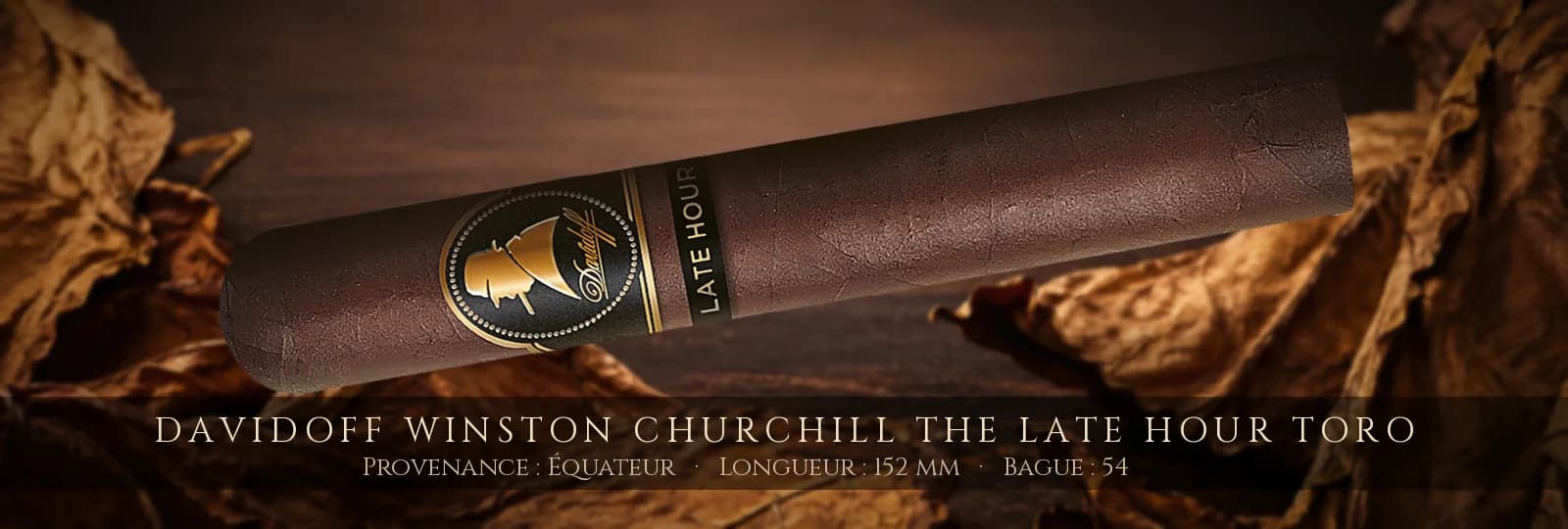 Davidoff Winston Churchill The Late Hour Toro — Davidoff — Équateur