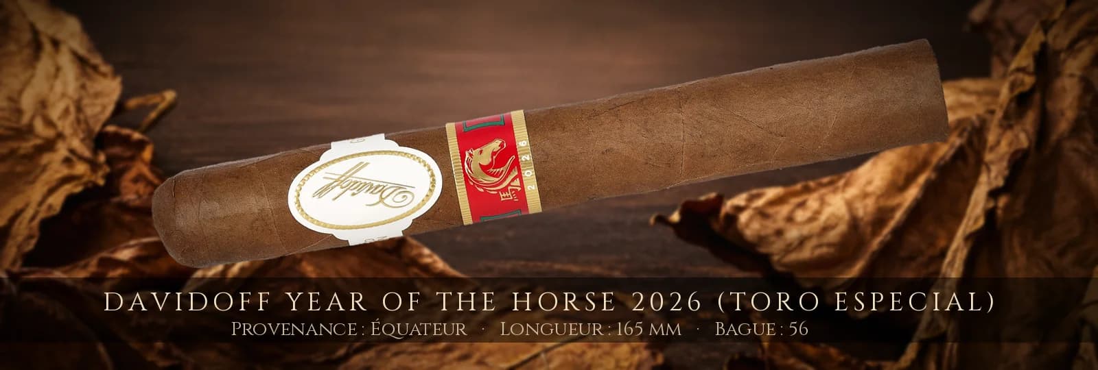 Davidoff Year Of The Horse 2026 (Toro Especial) — Davidoff — Équateur