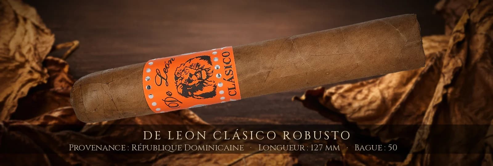 De Leon Clásico Robusto — De Leon — République Dominicaine