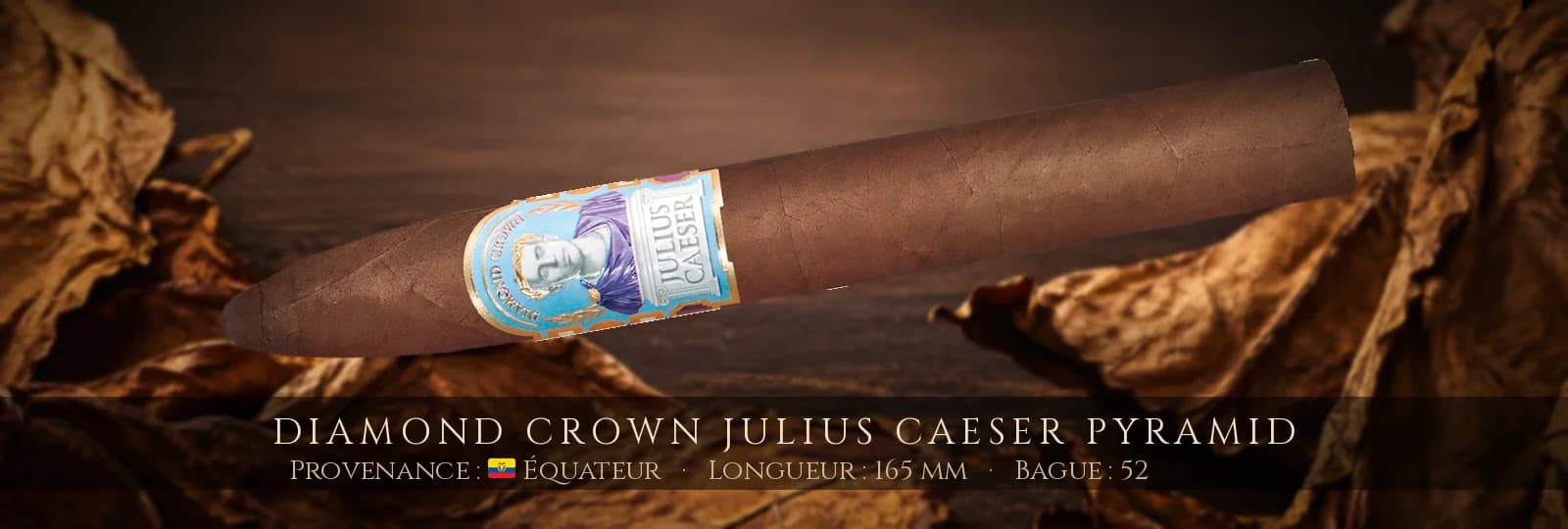 Diamond Crown Julius Caeser Pyramid — Diamond Crown — Équateur