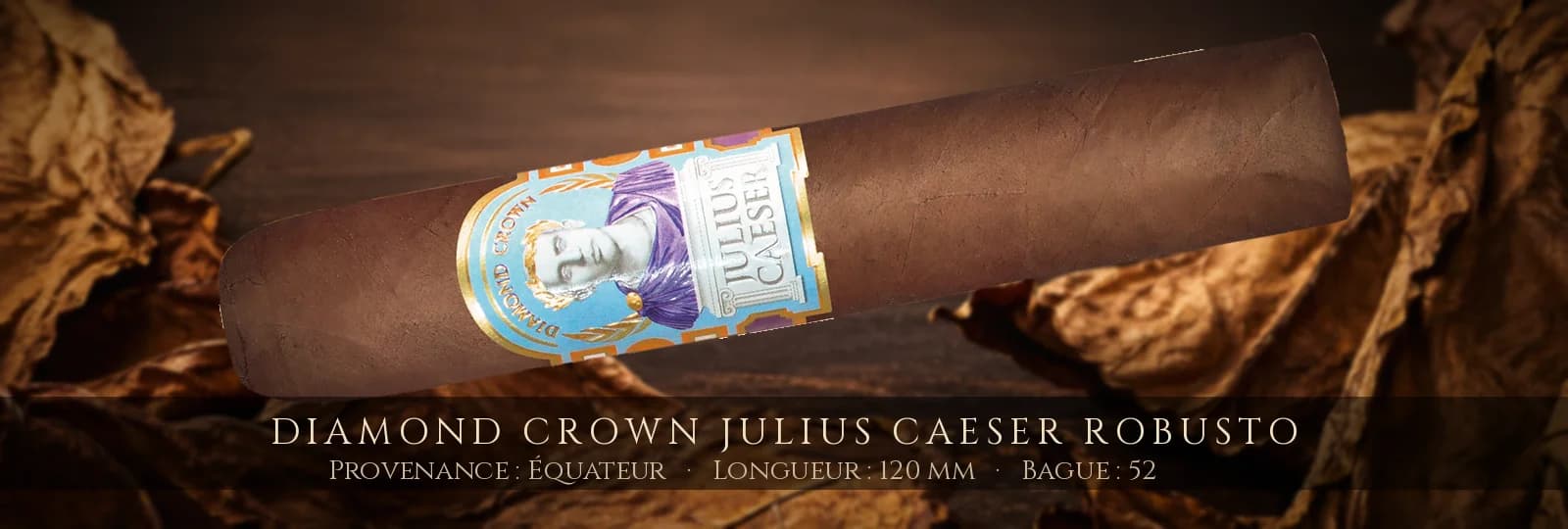 Diamond Crown Julius Caeser Robusto — Diamond Crown — Équateur