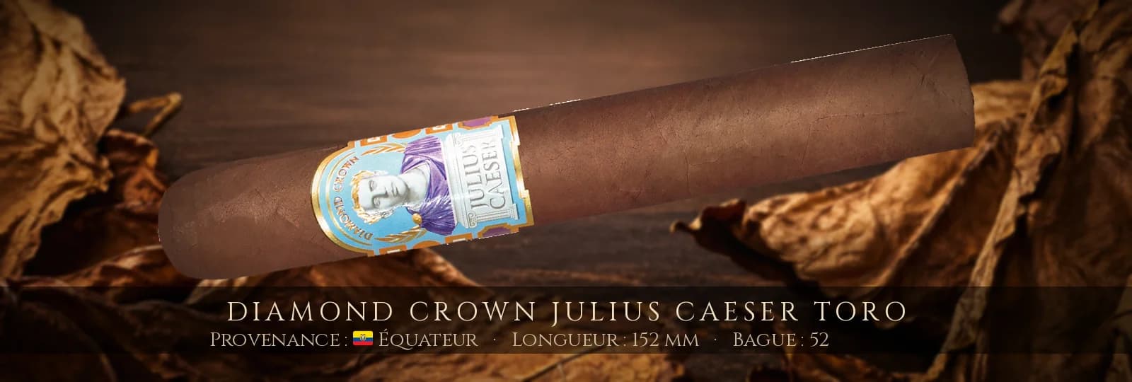 Diamond Crown Julius Caeser Toro — Diamond Crown — Équateur