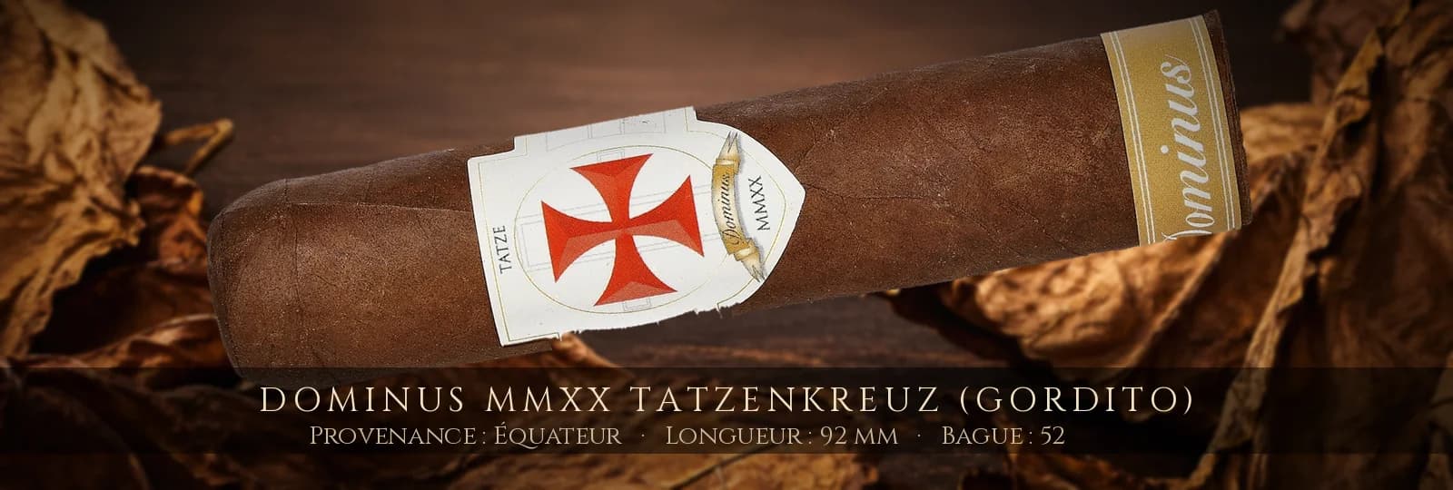 Dominus MMXX Tatzenkreuz (Gordito) — Dominus — Équateur