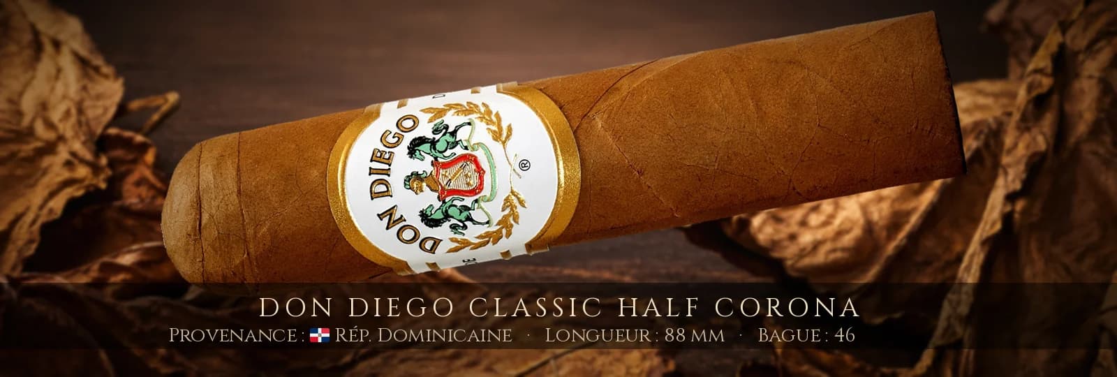 Don Diego Classic Half Corona — Don Diego — République Dominicaine
