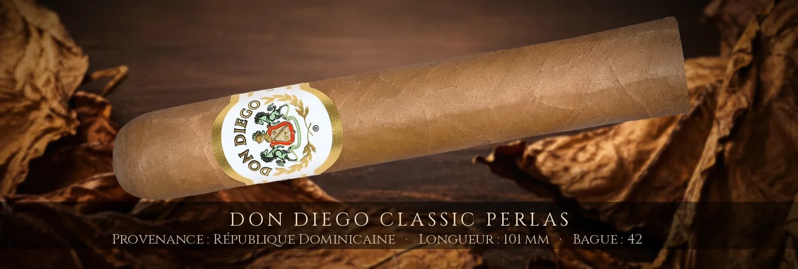 Don Diego Classic Perlas — Don Diego — République Dominicaine