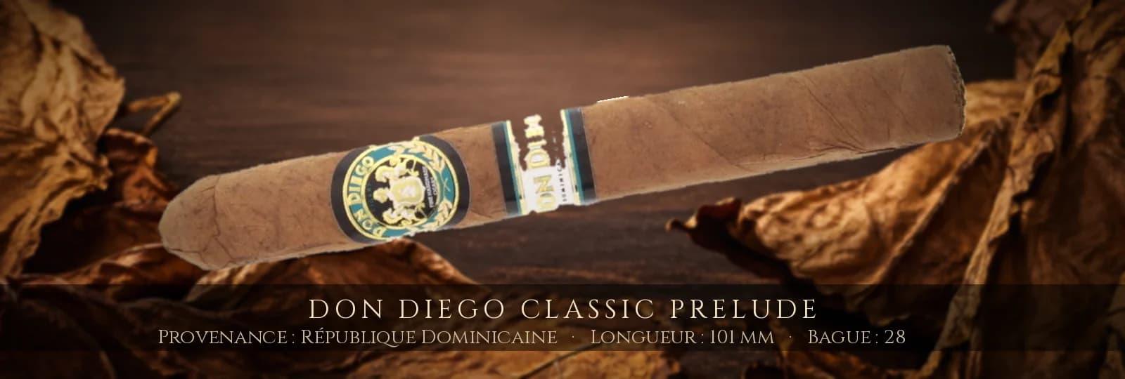 Don Diego Classic Prelude — Don Diego — République Dominicaine