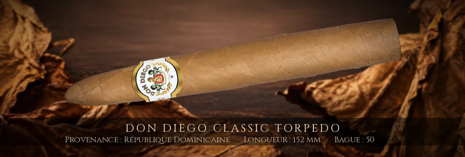 Don Diego Classic Torpedo — Don Diego — République Dominicaine