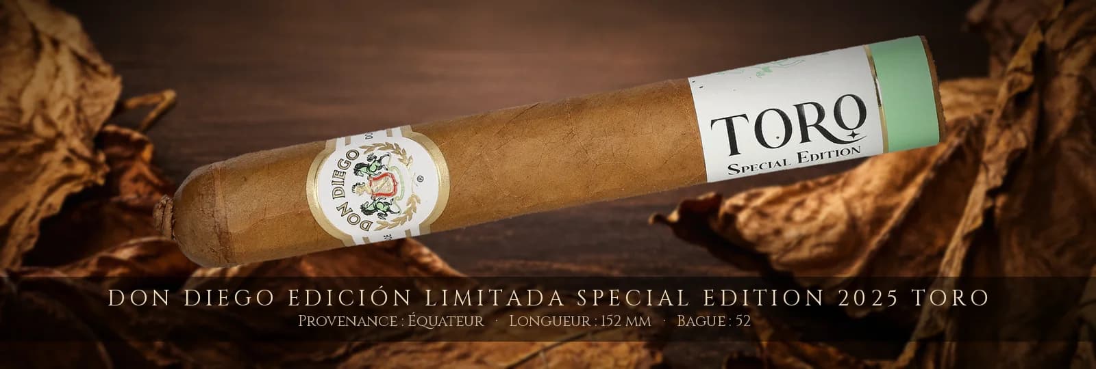Don Diego Edición Limitada Special Edition 2025 Toro — Don Diego — Équateur