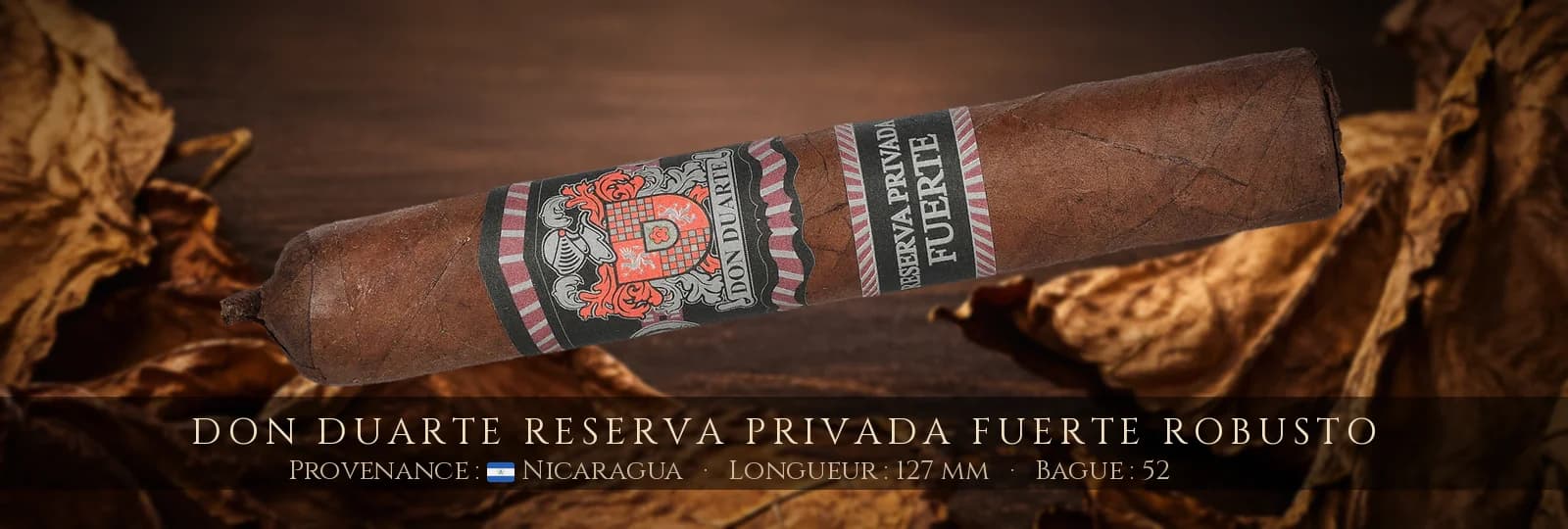 Don Duarte Reserva Privada Fuerte Robusto — Don Duarte — Nicaragua