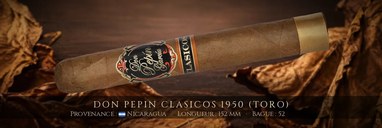 Don Pepin Clasicos 1950 (Toro) — Don Pepin — Nicaragua