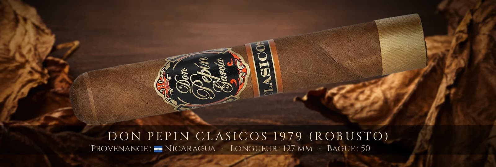 Don Pepin Clasicos 1979 (Robusto) — Don Pepin — Nicaragua