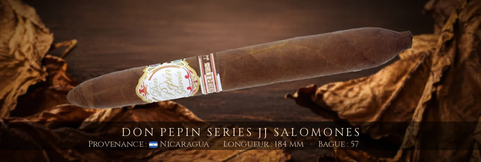 Don Pepin Series JJ Salomones — Don Pepin — Nicaragua