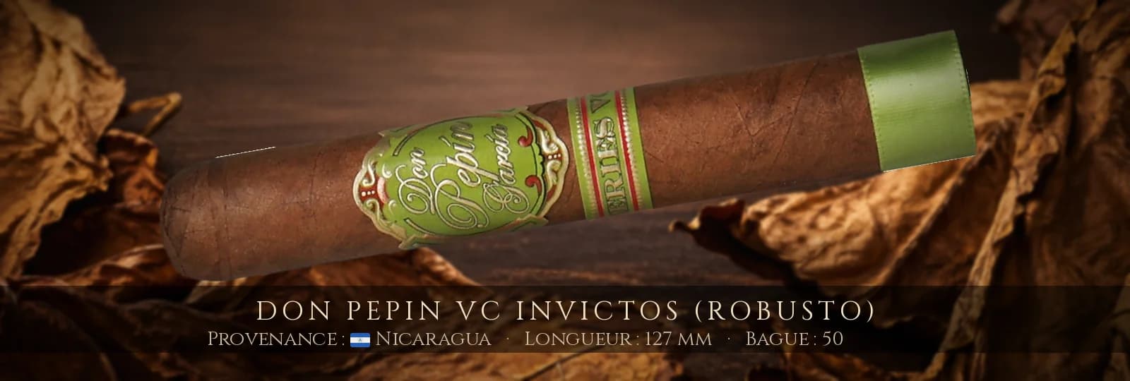 Don Pepin VC Invictos (Robusto) — Don Pepin — Nicaragua