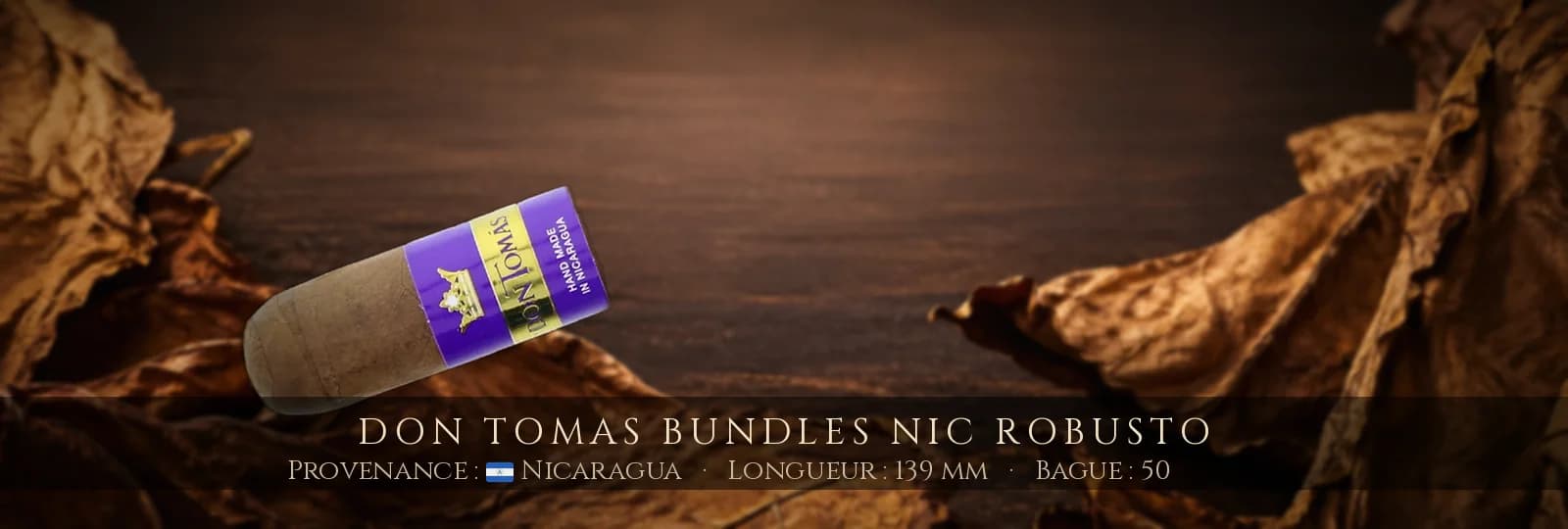 Don Tomas Bundles NIC Robusto — Don Tomas — Nicaragua