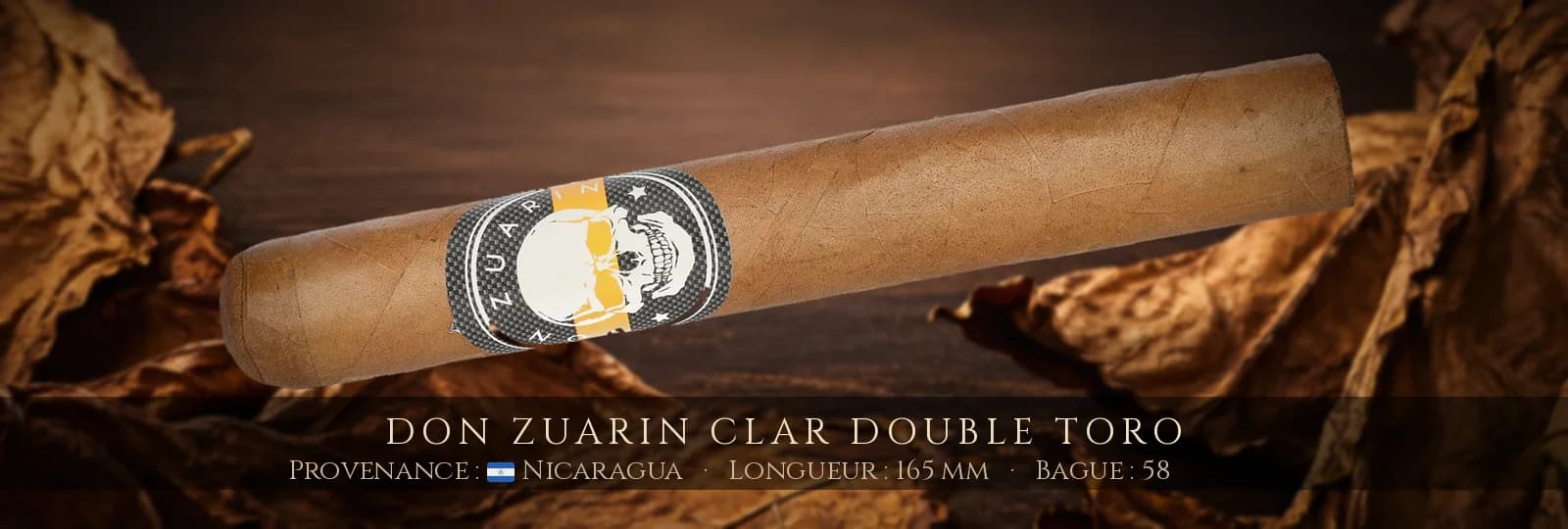 Don Zuarin Clar Double Toro — Don Zuarin — Nicaragua