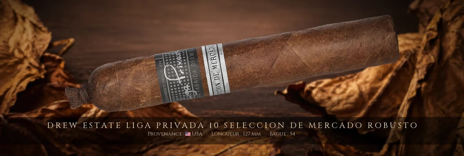 Drew Estate Liga Privada 10 Seleccion de Mercado Robusto — Drew Estate — USA