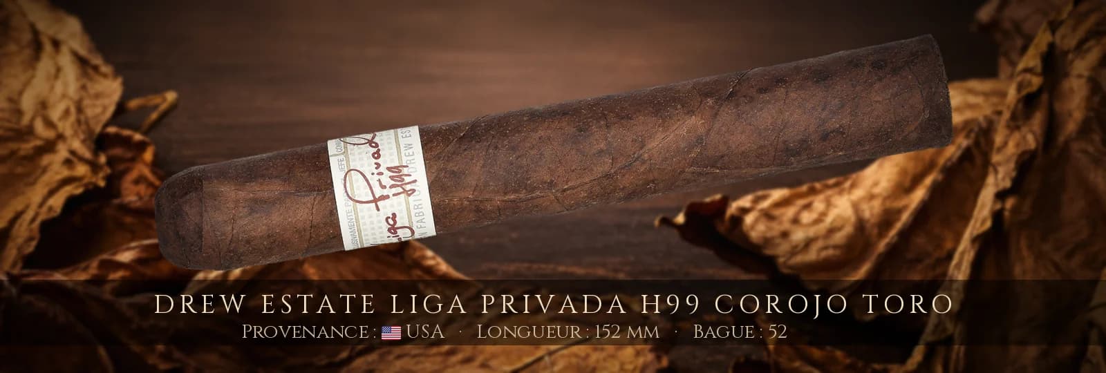 Drew Estate Liga Privada H99 Corojo Toro — Drew Estate — USA