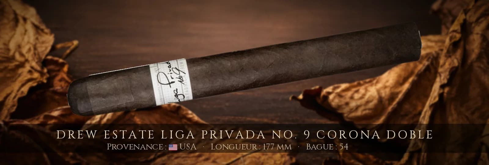 Drew Estate Liga Privada No. 9 Corona Doble — Drew Estate — USA