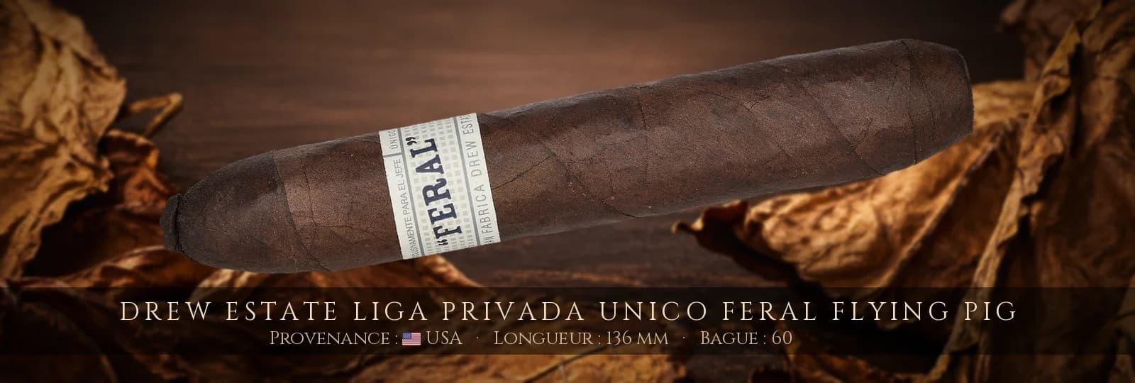 Drew Estate Liga Privada Unico Feral Flying Pig — Drew Estate — USA