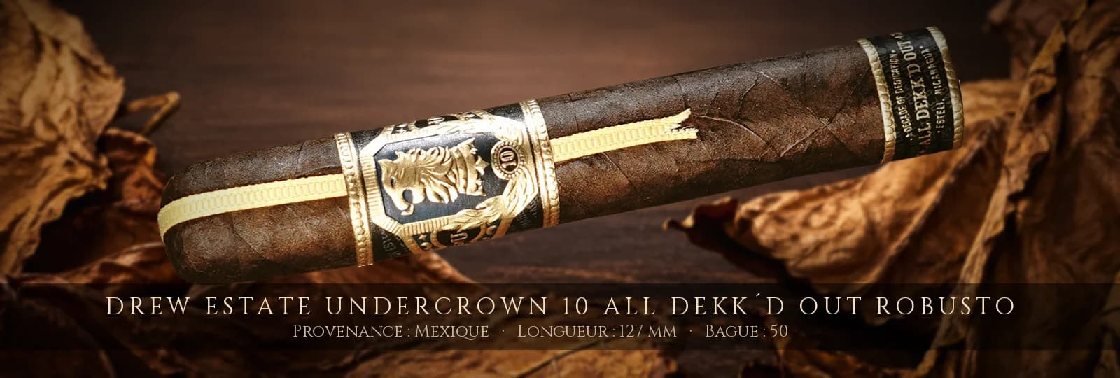 Drew Estate Undercrown 10 All Dekk´d Out Robusto — Drew Estate — Mexique