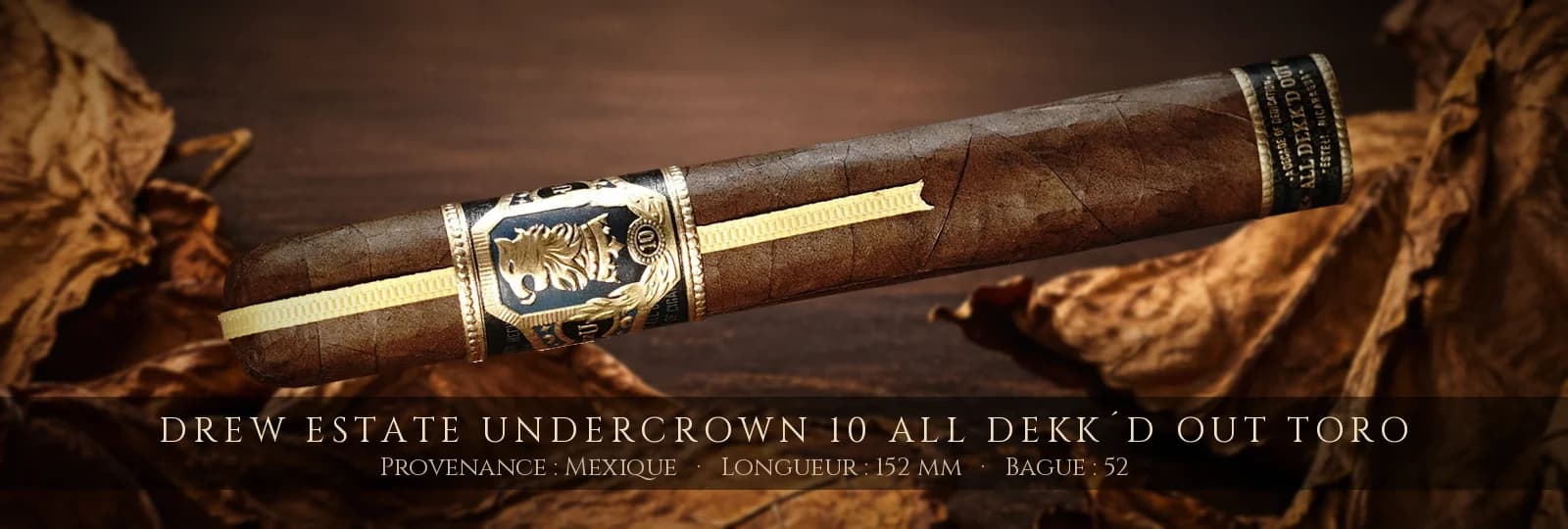 Drew Estate Undercrown 10 All Dekk´d Out Toro — Drew Estate — Mexique