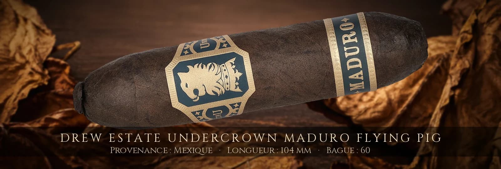 Drew Estate Undercrown Maduro Flying Pig — Drew Estate — Mexique