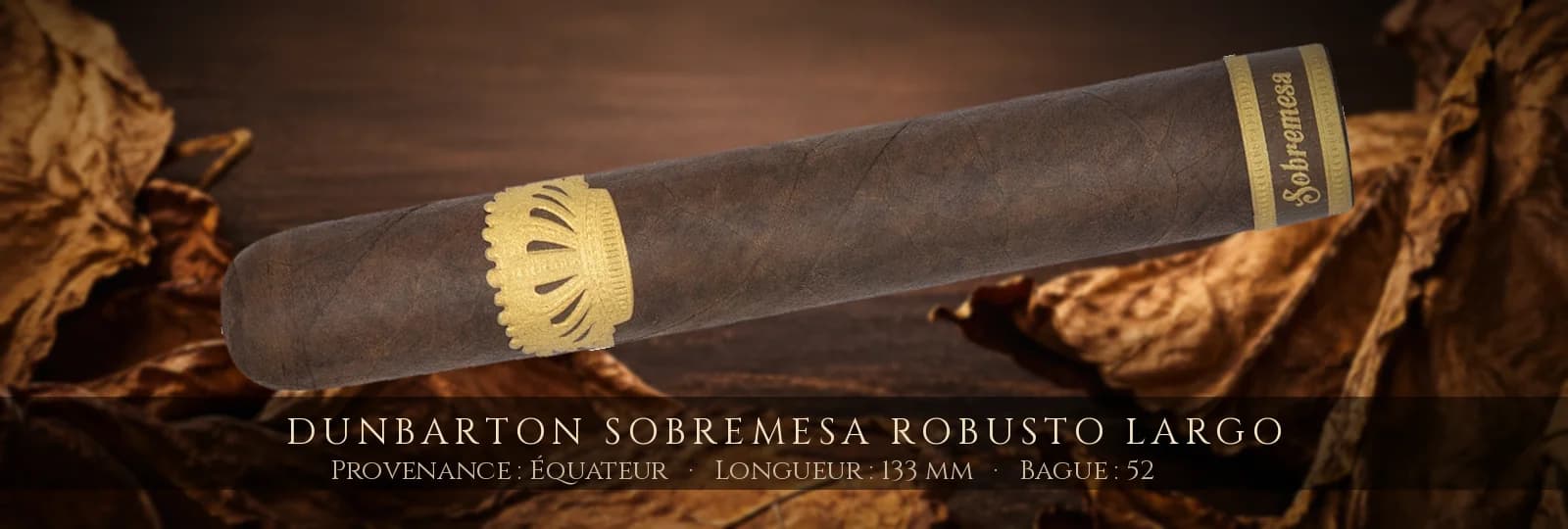 Dunbarton Sobremesa Robusto Largo — Dunbarton — Équateur