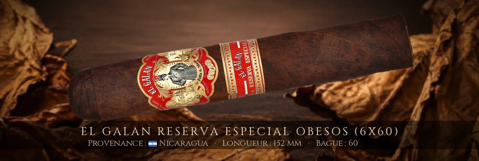 El Galan Reserva Especial Obesos (6x60) — El Galan — Nicaragua