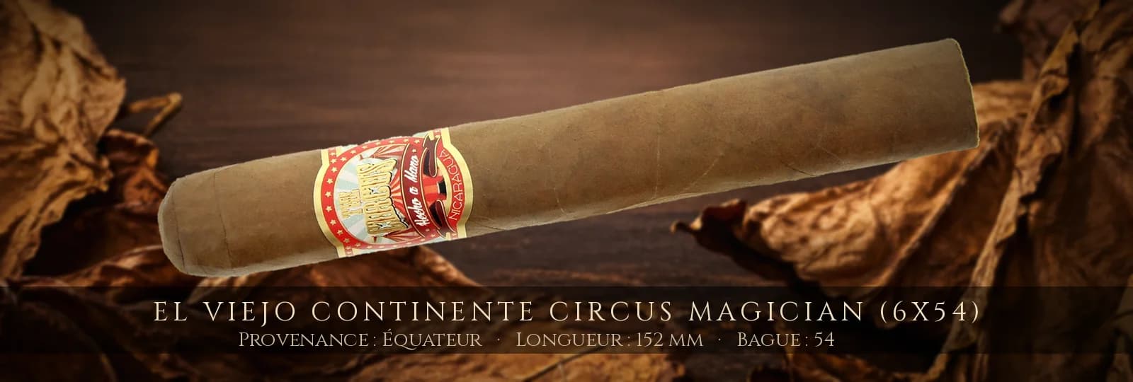 El Viejo Continente Circus Magician (6x54) — El Viejo Continente — Équateur