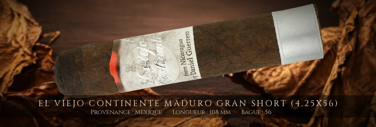 El Viejo Continente Maduro Gran Short (4.25x56) — El Viejo Continente — Mexique