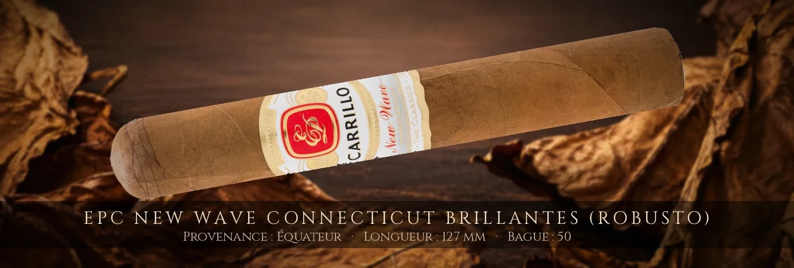 EPC New Wave Connecticut Brillantes (Robusto) — EPC — Équateur
