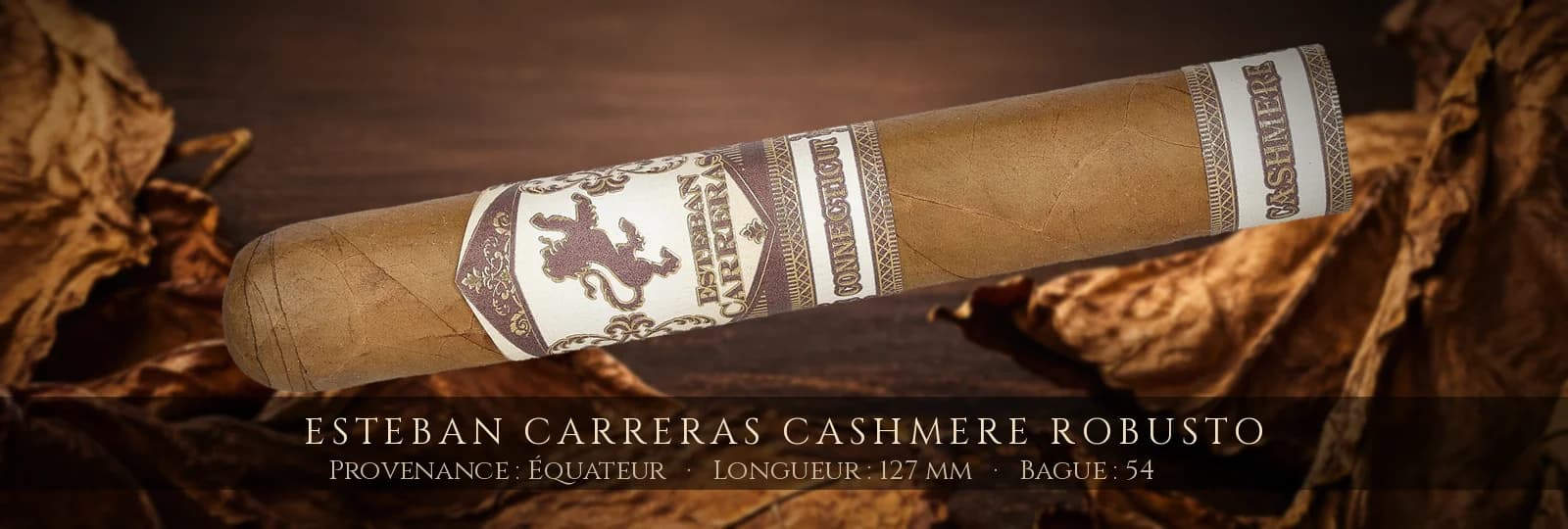 Esteban Carreras Cashmere Robusto — Esteban Carreras — Équateur