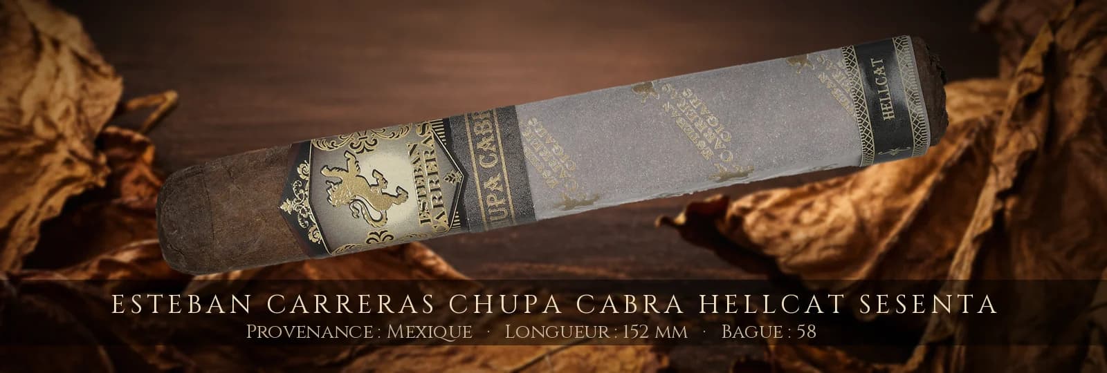 Esteban Carreras Chupa Cabra Hellcat Sesenta — Esteban Carreras — Mexique
