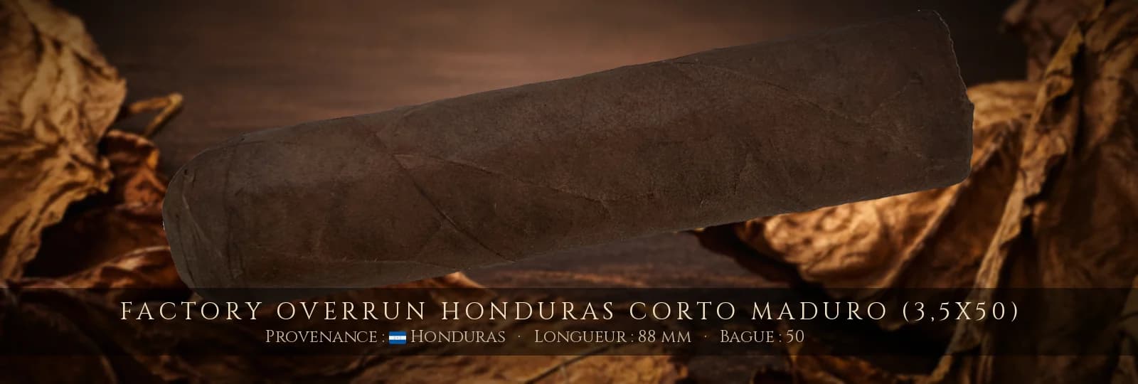 Factory Overrun Honduras Corto Maduro (3,5x50) — Factory Overrun — Honduras