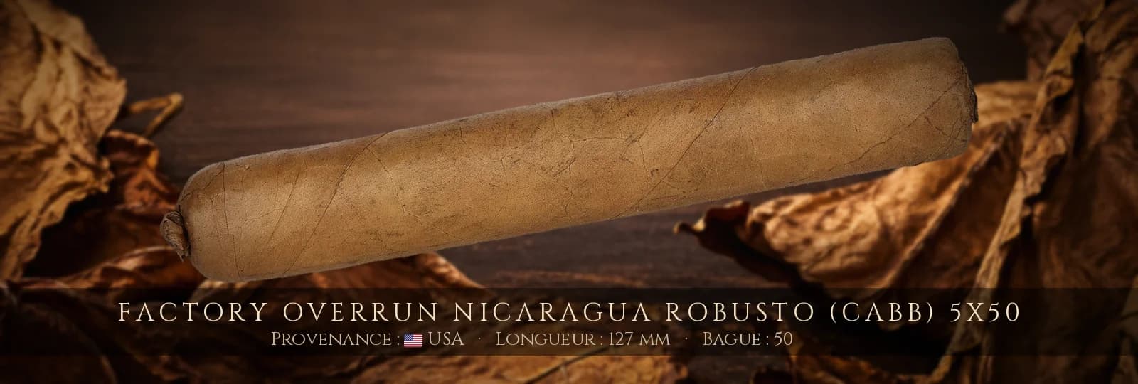 Factory Overrun Nicaragua Robusto (CABB) 5x50 — Factory Overrun — USA