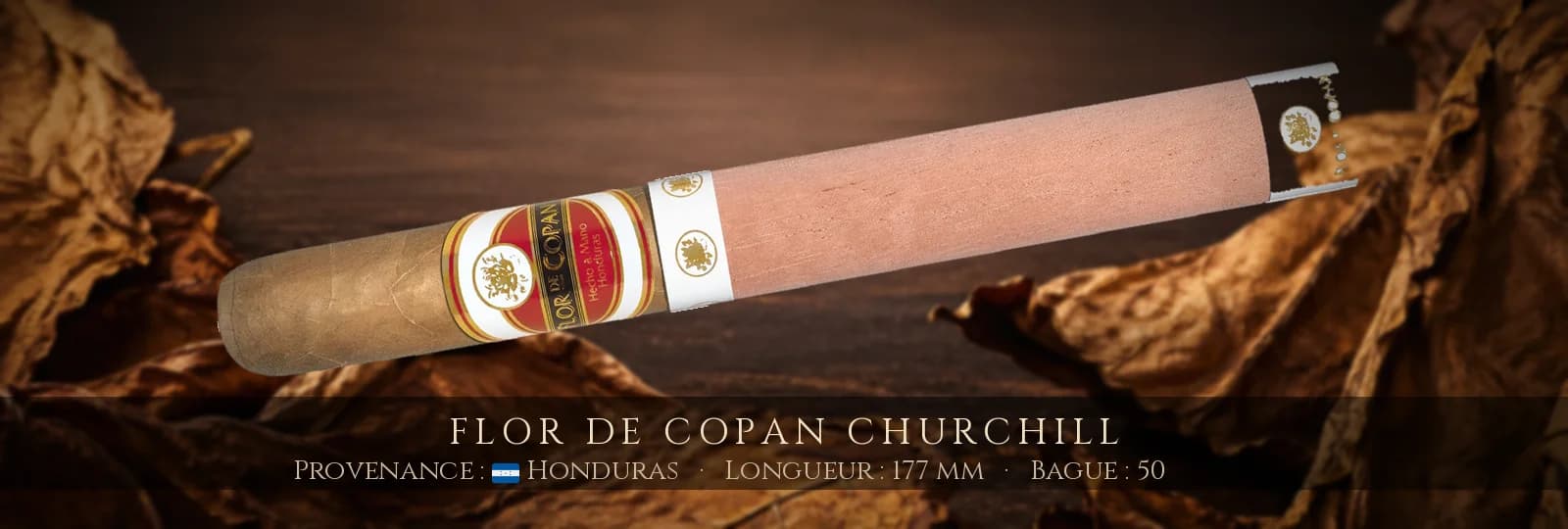 Flor de Copan Churchill — Flor de Copan — Honduras