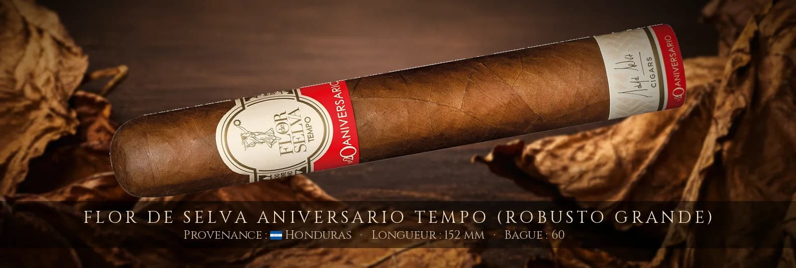 Flor de Selva Aniversario Tempo (Robusto Grande) — Flor de Selva — Honduras
