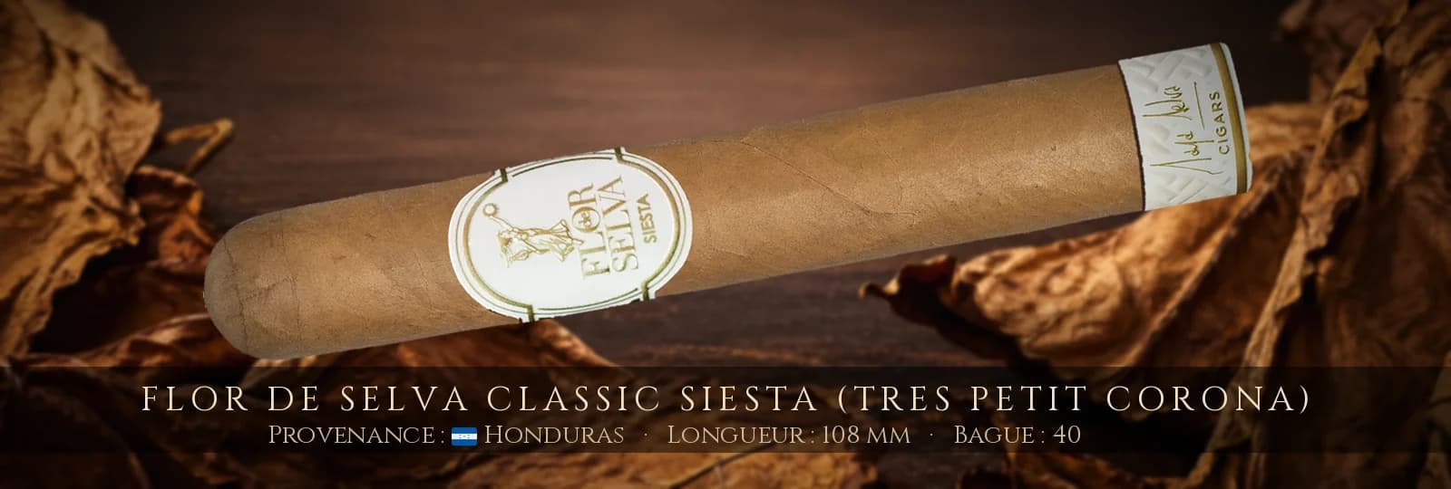 Flor de Selva Classic Siesta (Tres Petit Corona) — Flor de Selva — Honduras