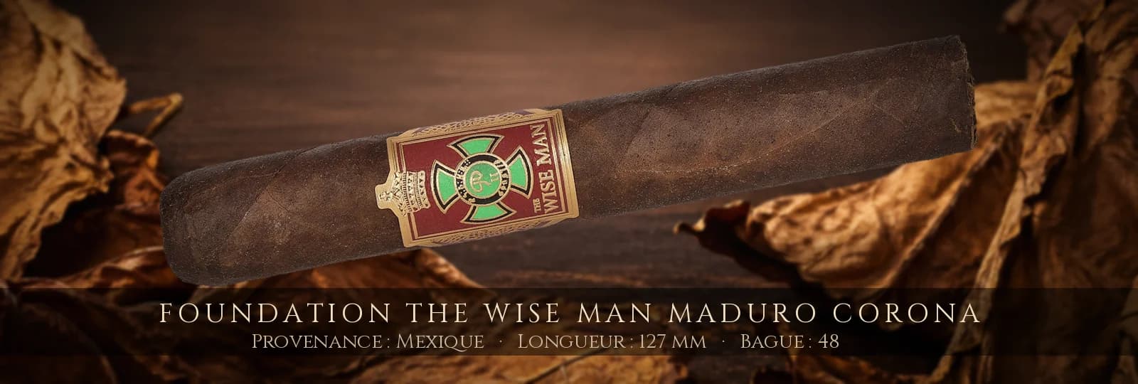 Foundation The Wise Man Maduro Corona — Foundation — Mexique