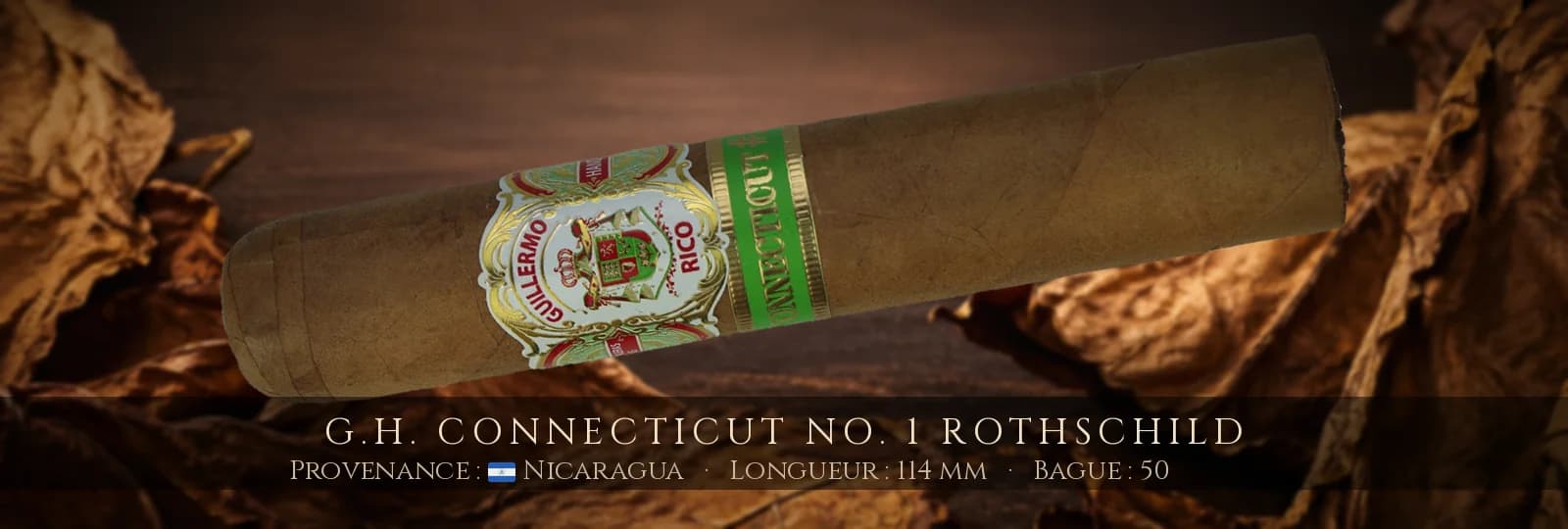 G.H. Connecticut No. 1 Rothschild — G.H. — Nicaragua