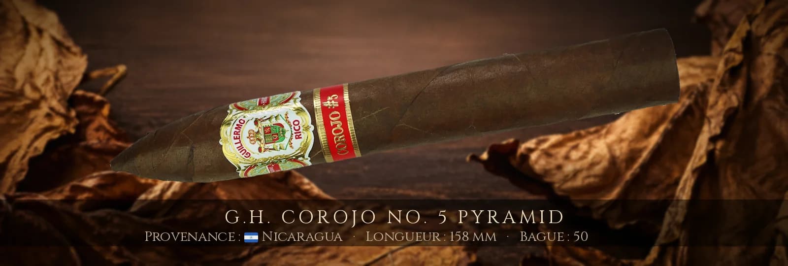 G.H. Corojo No. 5 Pyramid — G.H. — Nicaragua