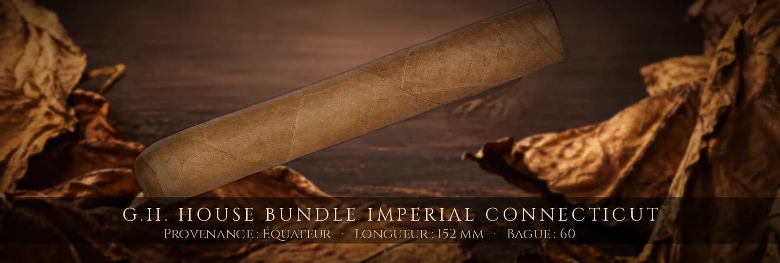 G.H. House Bundle Imperial Connecticut — G.H. — Équateur