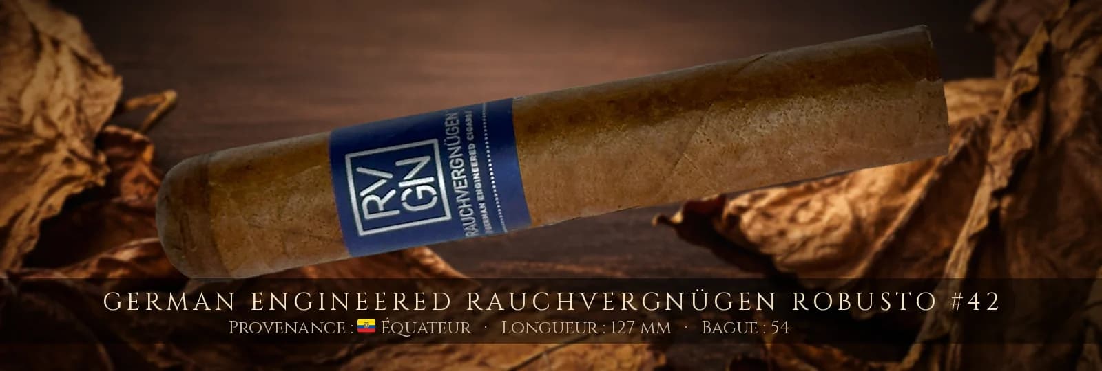 German Engineered Rauchvergnügen Robusto #42 — German Engineered — Équateur